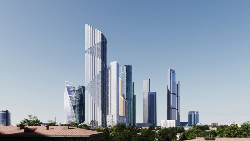 ЖК «Небоскреб «Дом Дау» в 85 этажей появится в «Москва-Сити»»